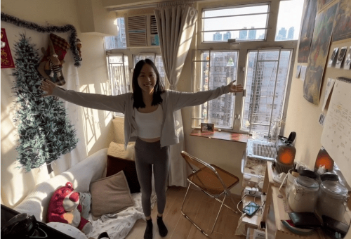 大廳同樣是睡房，格局一目了然。