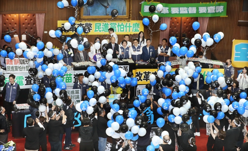 “國會”改革法案26日生效實施。 中時資料照