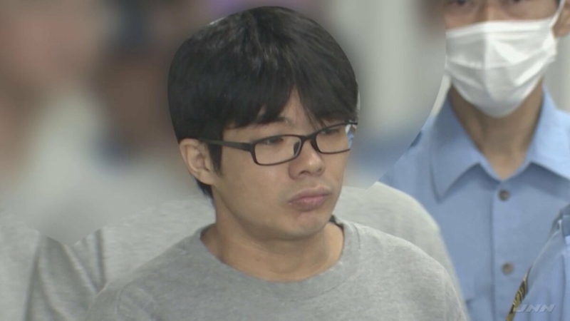 被捕男子赤尾翔太郎。 日本新聞截圖