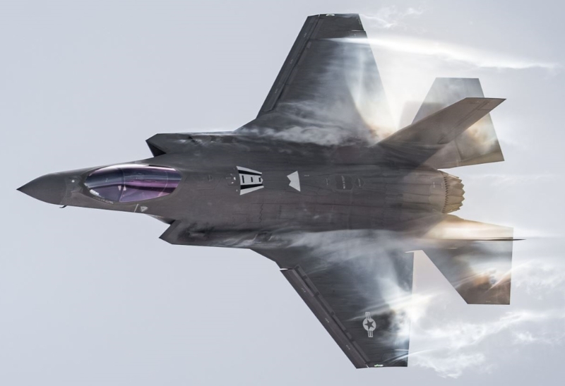 美國空軍F-35A隱形戰(zhàn)機的資料照。（美國空軍）