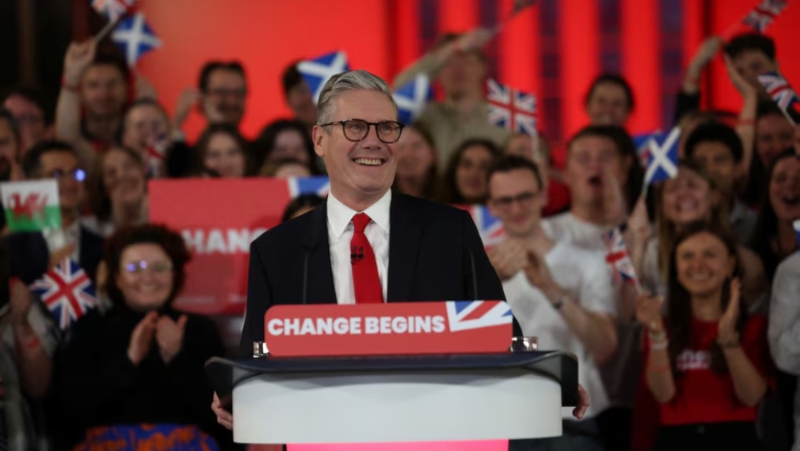 工黨黨魁基爾·斯塔默將成為英國(guó)首相