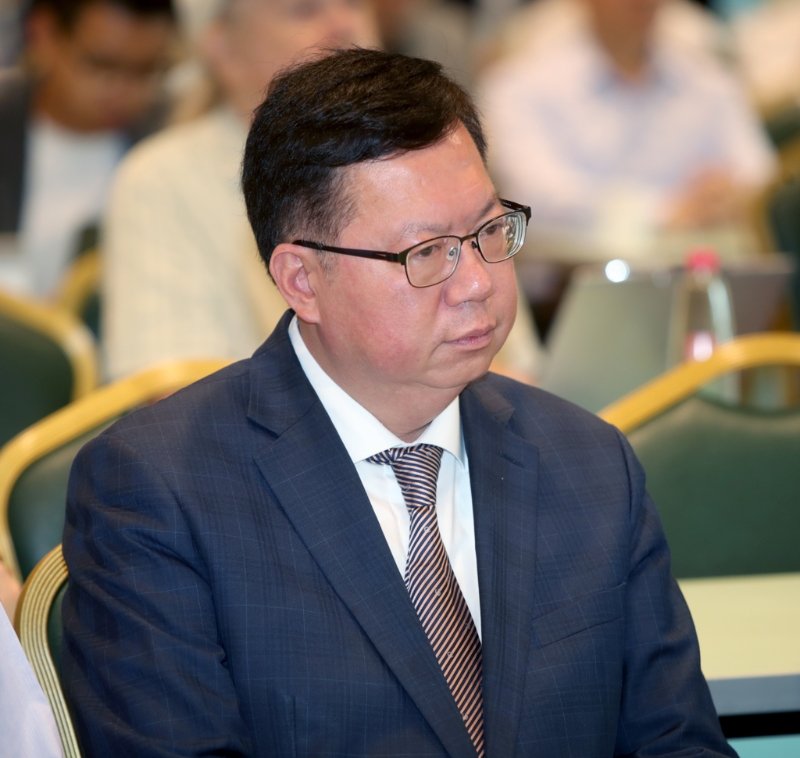 前?；鶗?huì)董事長鄭文燦