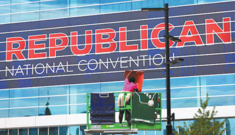 特朗普會在18日接受提名，正式成為共和黨總統(tǒng)候選人。