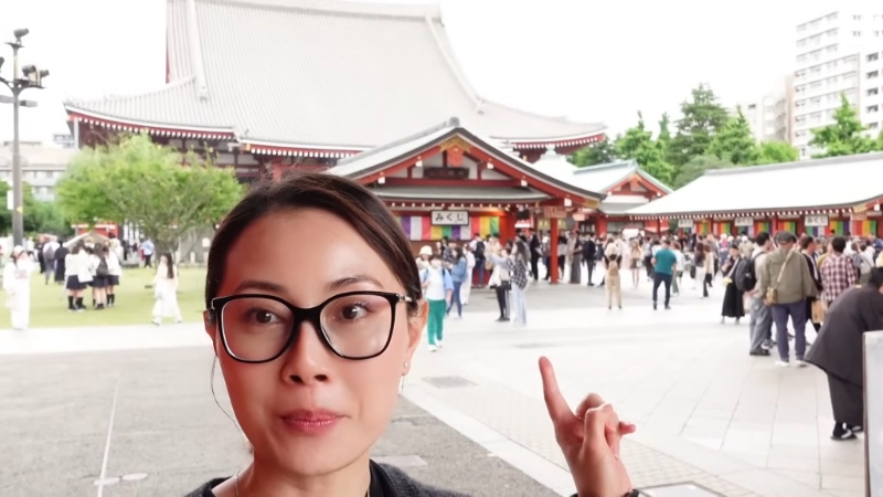 袁嘉敏回港后即與女性友人游日本。