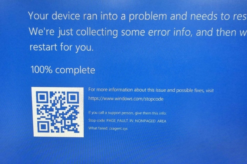 多地出現(xiàn)“微軟藍(lán)屏”