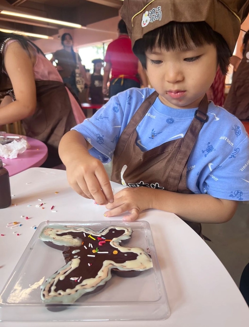 中山自由行好去處2024｜4. 德羿瑞翔朱古力工場(chǎng) DIY自制朱古力￥88。 （圖片來(lái)源：小紅書(shū)＠美旋）