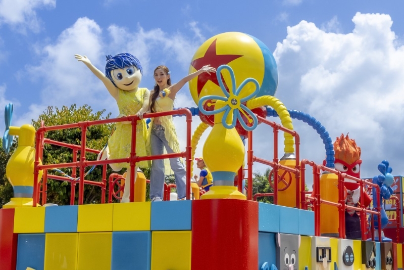 活動首日，更找到聲演一班腦朋友的演員，如Ivy So@Collar。（圖片來源：香港迪斯尼樂園）