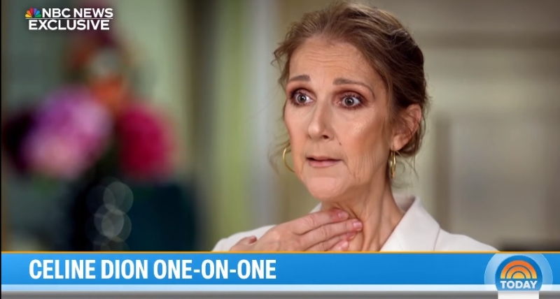 席琳迪翁指發(fā)病時(shí)又像有人壓住你的喉嚨，令說話亦困難，想用高音或低音都不行。