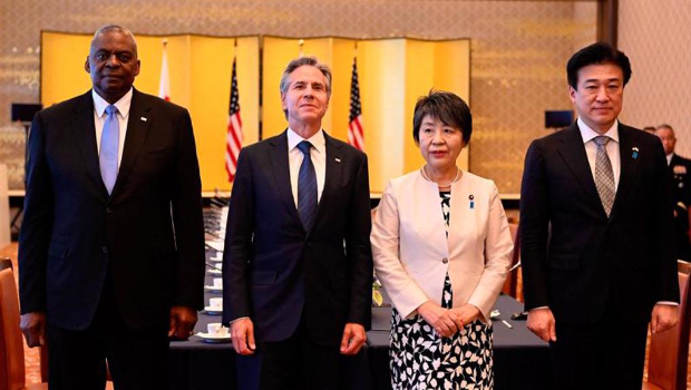 美國與日本外相與防長“2+2”會(huì)議 美國與日本外相與防長“2+2”會(huì)議