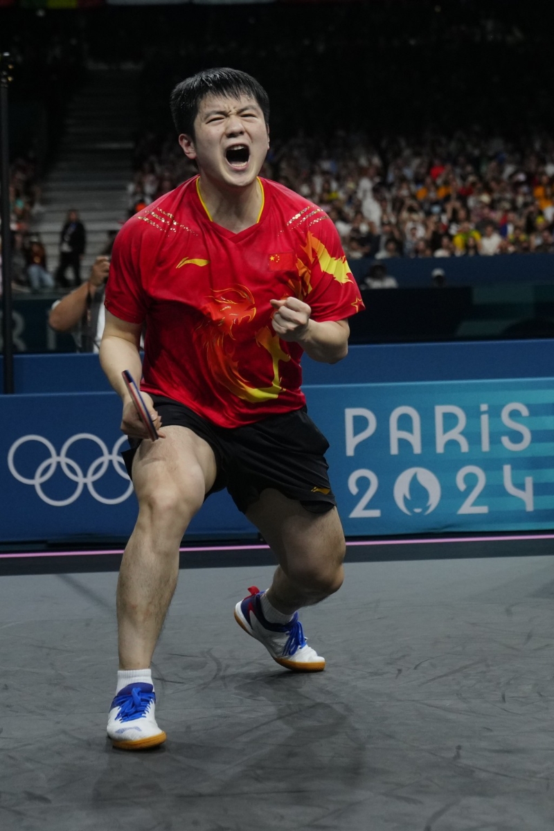 樊振東奪巴黎奧運(yùn)乒乓男單金牌。