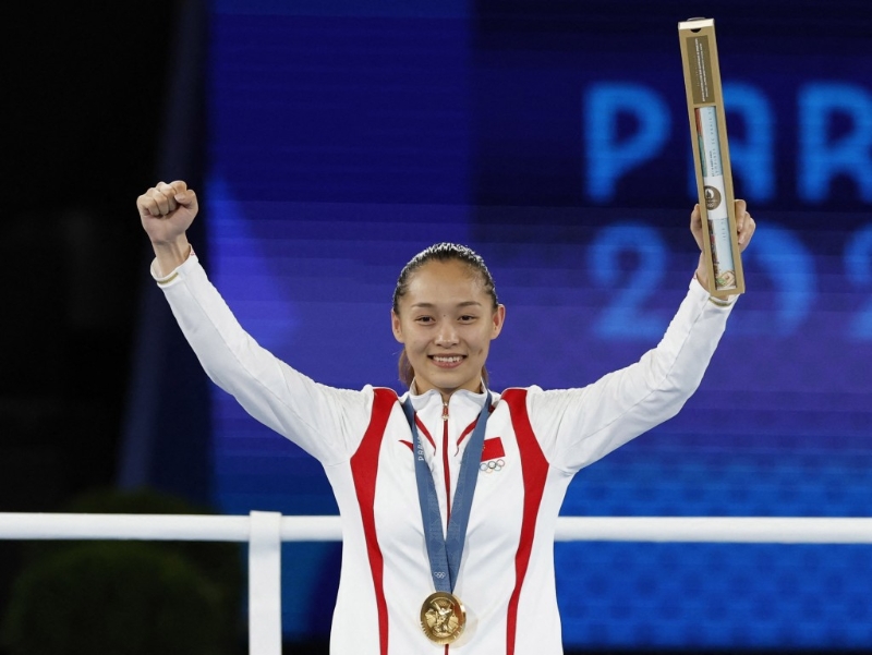 常園個人首次贏得奧運(yùn)金牌。 路透社
