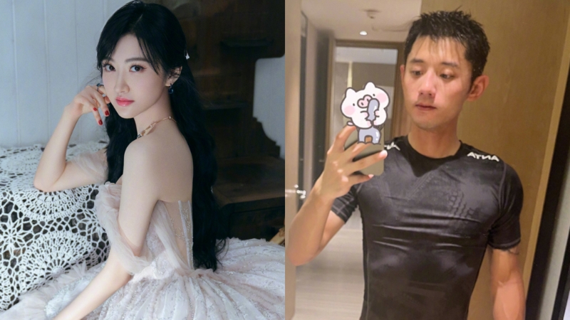 景甜(左)疑似被張繼科(右)出賣私密照風(fēng)波