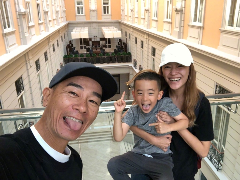 陳小春的大仔Jasper已經(jīng)11歲。