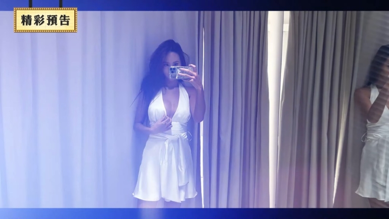 薔薔開心在西班牙ZARA試穿高跟鞋、性感衣服。