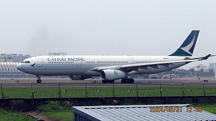 國泰航空CX431高雄飛香港 國泰航空CX431高雄飛香港