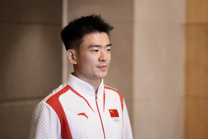 羽毛球混雙金牌得主鄭思維表示，今天與一些青年隊交流時，如看到年青時的自己，感覺他們很有激情和朝氣。