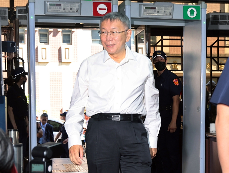 民眾黨主席柯文哲。