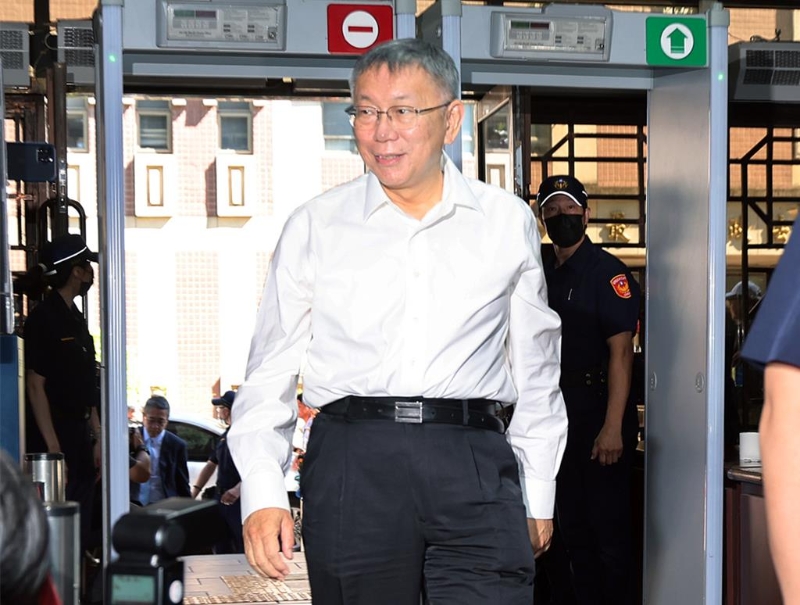 民眾黨主席柯文哲。