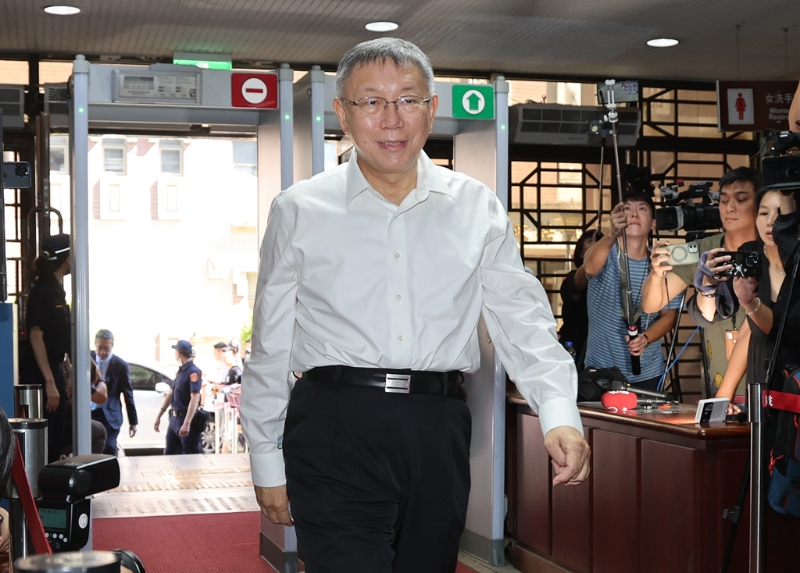 柯文哲遭收押 柯文哲遭收押