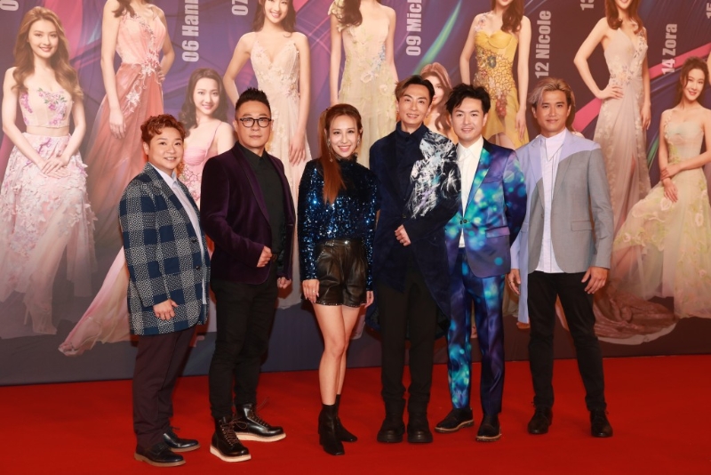 《中年好聲音》參加者在《2023 香港小姐競選》有表演。