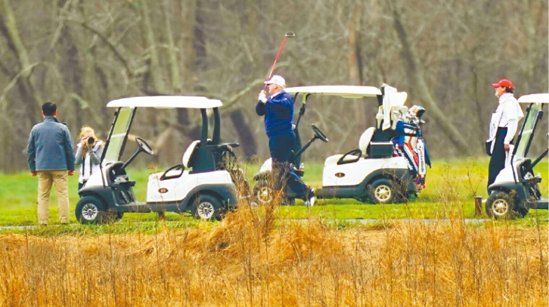特朗普球場(chǎng)再遭刺殺 特朗普球場(chǎng)再遭刺殺