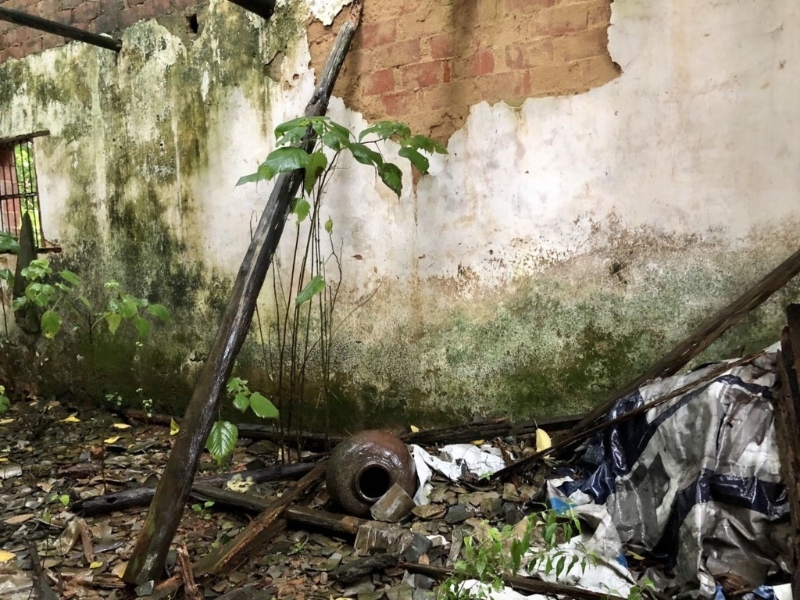 當年發(fā)現尸體的地點。