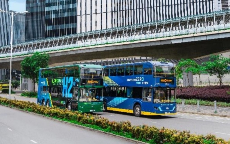 城巴新能源巴士10.1當日舉行免費體驗日。城巴