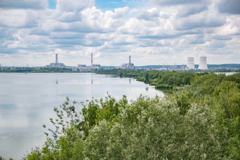 庫(kù)斯克核電廠資料照。（擷取自Kursk NPP官方VK賬號(hào)）