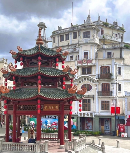 汕頭小公園中山紀(jì)念亭是汕頭的文化地標(biāo)。