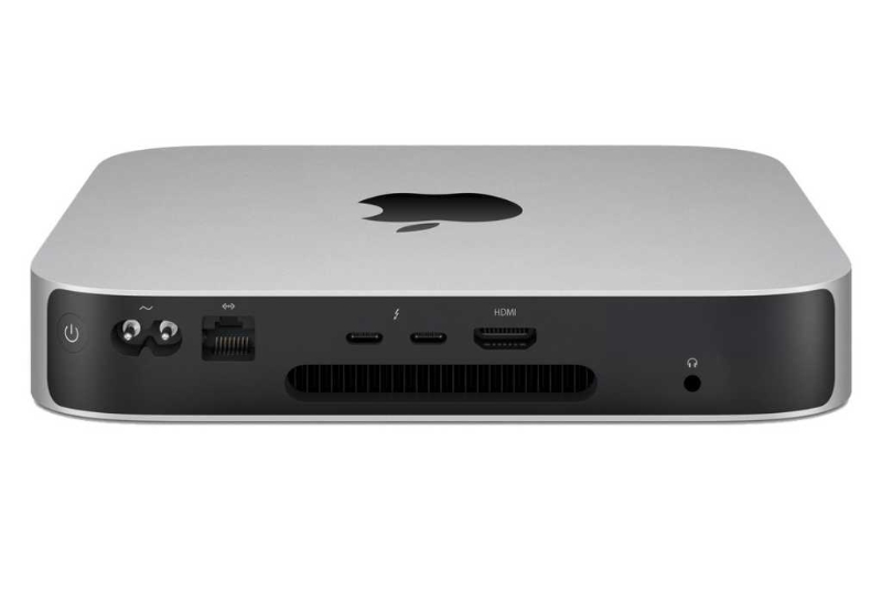 新Mac mini全面採用USB-C介面，前后合共5組USB-C插口。