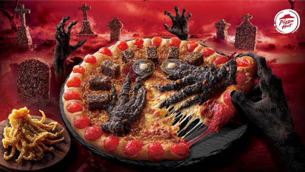 鬼手魷魚搗蛋披薩