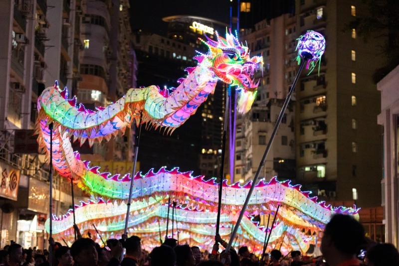 必睇全場500呎夜光龍表演。 （圖片來源：信和集團(tuán)）