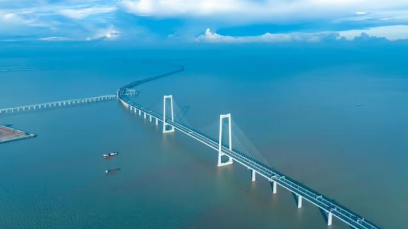 深中通道南沙線今下午3時(shí)開通。