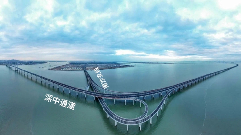 項(xiàng)目全長(zhǎng)32.4公里，由主線及南沙聯(lián)絡(luò)線（萬頃沙支線）組成。