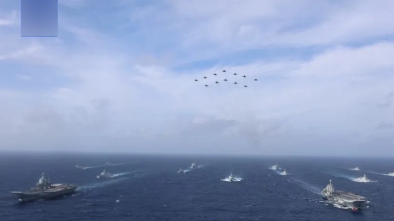 雙航母編隊實戰(zhàn)演練