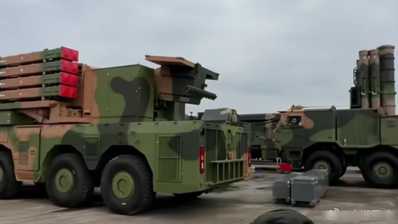 將在珠海航展中亮相的解放軍防空武器。微博