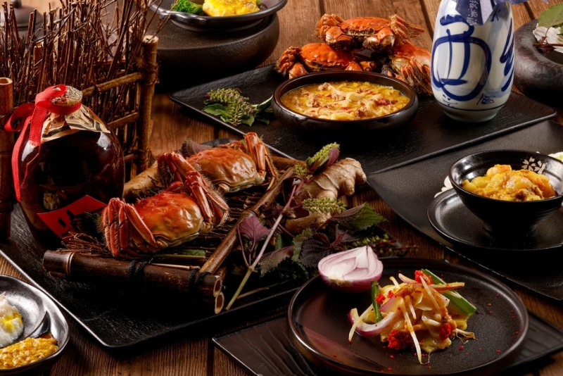 “大閘蟹主題”自助晚餐