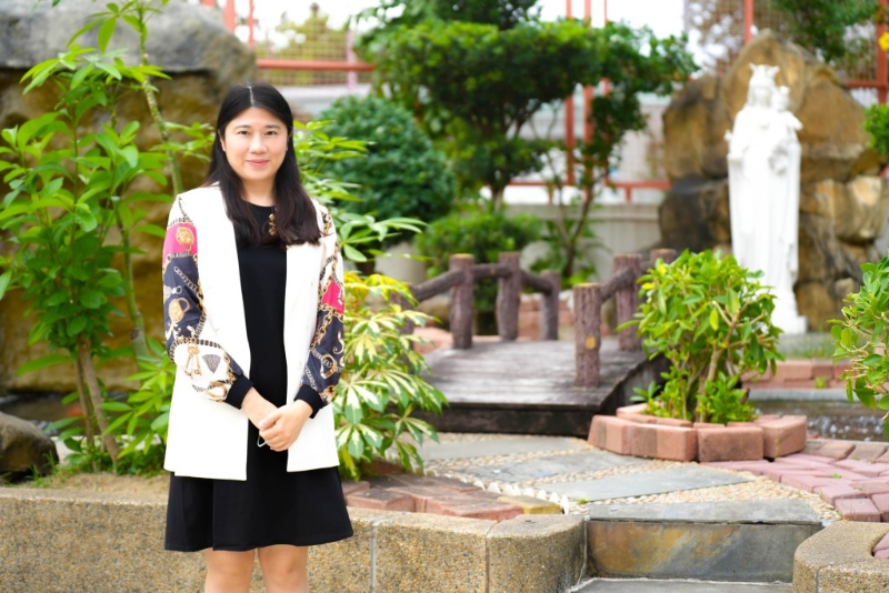 油蔴地天主教小學(xué)（海泓道）陳淑儀校長（圖片來源：受訪者提供）