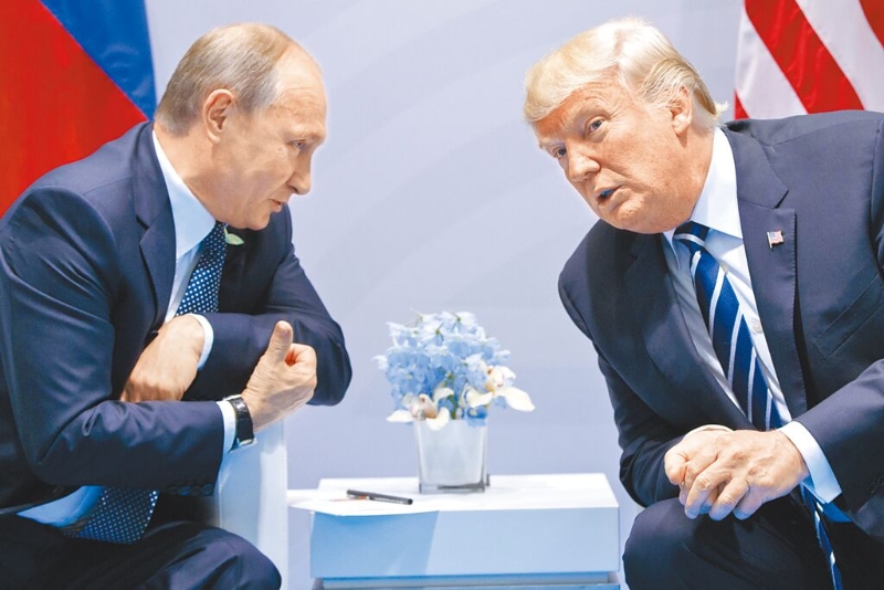 《華郵》透露特朗普7日與普京通話 《華郵》透露特朗普7日與普京通話