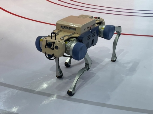 驃騎巡檢四足機器人