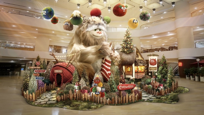 太古廣場(chǎng)及星街小區(qū)“圣誕奇妙村莊”