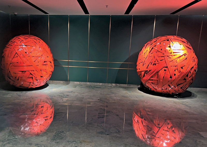 置身長(zhǎng)沙柏悅酒店，到處都可感受濃濃的藝術(shù)氛圍。