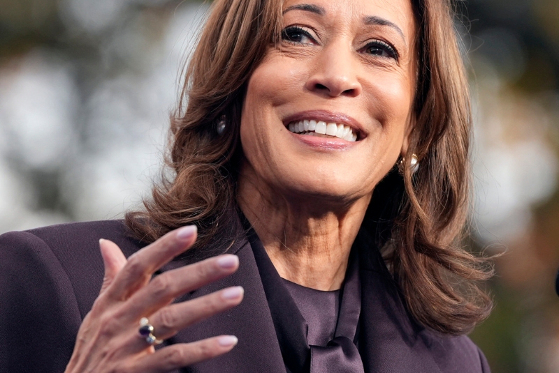 民調(diào)顯示，如果哈里斯參選，她將成為加州州長選舉的首選候選人。美聯(lián)社