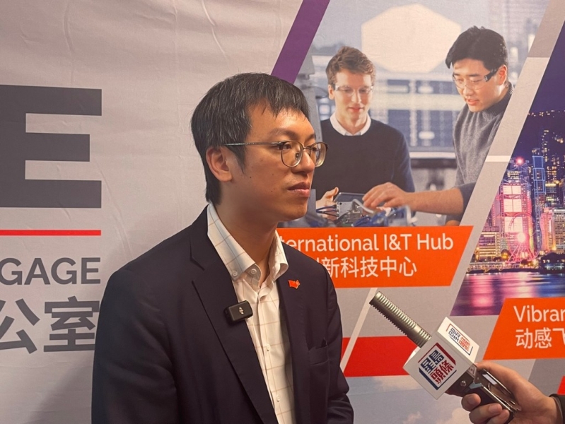 勞工及福利局副局長何啟明。 蔡思宇攝