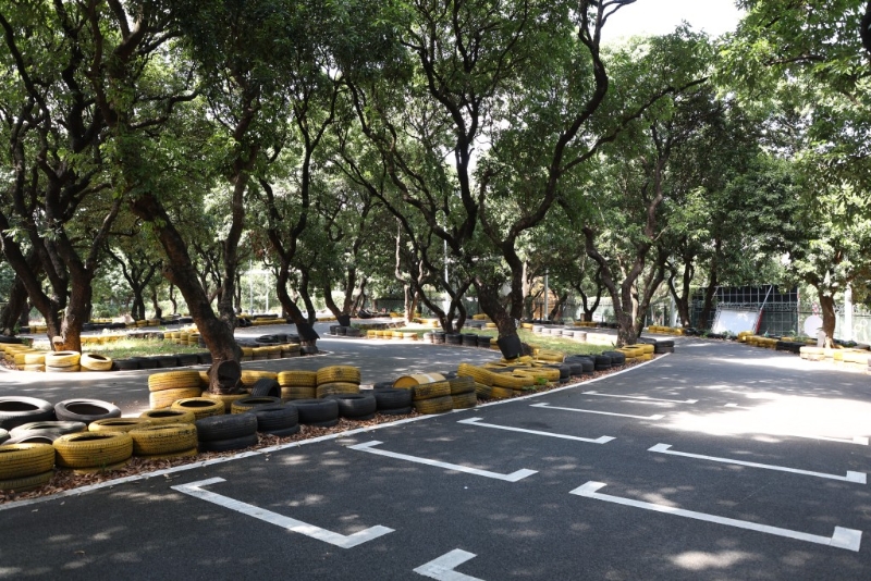 是全國首個叢林主題的卡丁車場 是全國首個叢林主題的卡丁車場