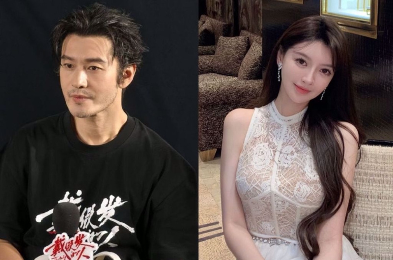 黃曉明為戲爆瘦，道歉后葉珂再被爆懷孕時間線詭異。（圖／翻攝自微博）