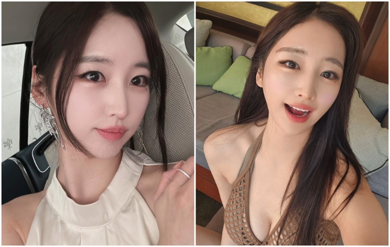 金娜靜在菲律賓被A先生綁手、喂毒。（IG@violetsugarbaby）