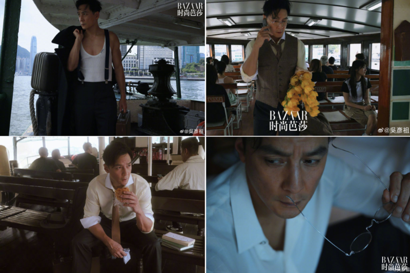 吳彥祖展現(xiàn)十足成熟男人的魅力。