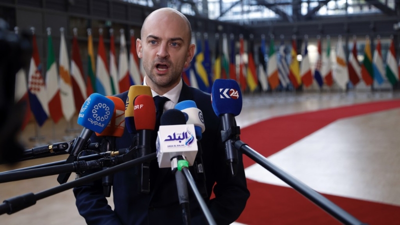 法國外交部長巴洛（Jean-Noel Barrot）。 美聯(lián)社