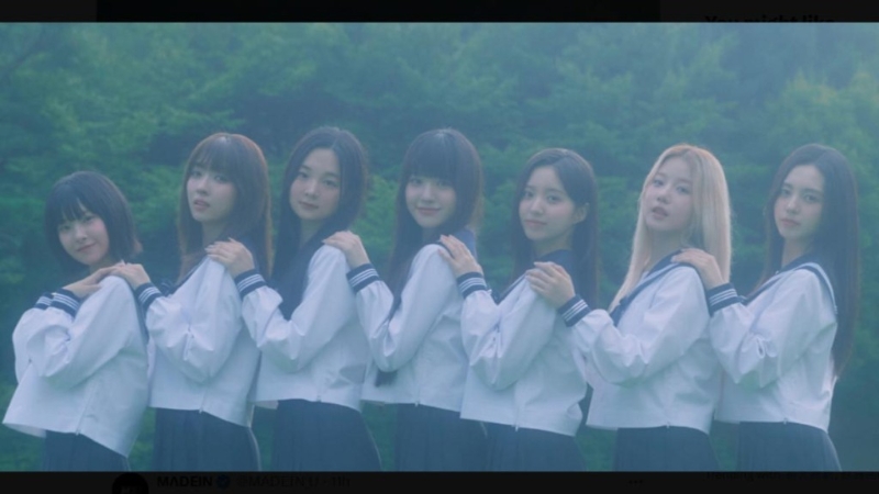 外界都推測是新人女團MADEIN。